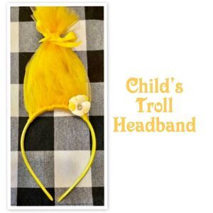 Child's Troll Headband
